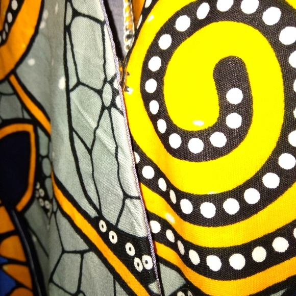 Maxi custom made dress. - Picture 3 of 6